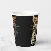 ヒョウの轟音による攻撃頭部 紙コップ (左)