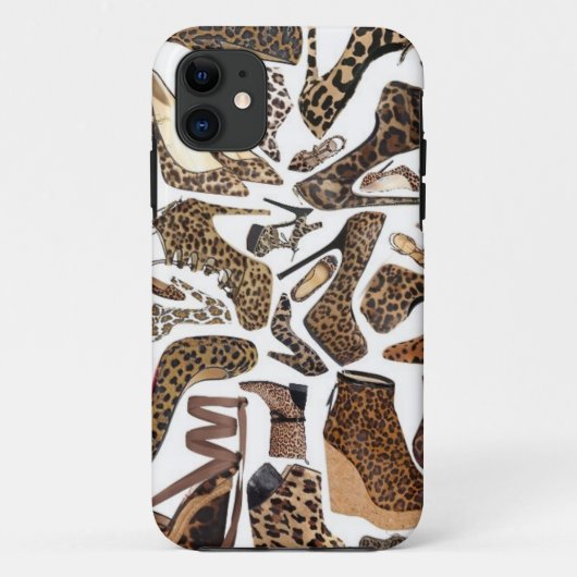 ヒョウの靴の上品 Case-Mate iPhoneケース (裏面)