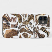 ヒョウの靴の上品 Case-Mate iPhoneケース (裏面(横))