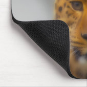 ヒョウの顔 マウスパッド (コーナー)