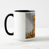 ヒョウの顔 マグカップ (左)