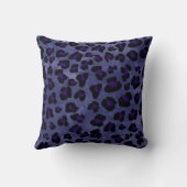 *～*ヒョウの黒 クッション (裏面)