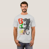 ヒョウのTシャツ Tシャツ (正面フル)