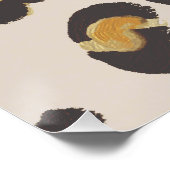 ヒョウは私のお気に入りの色だ ポスター (コーナー)