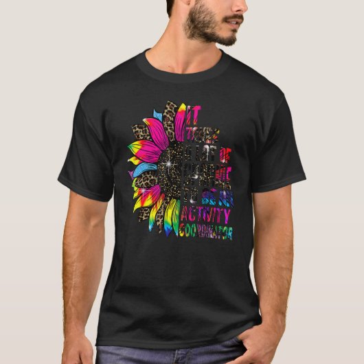 ヒョウひまわり活動C Tシャツ (正面)
