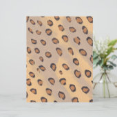 ヒョウアニマルプリントスクラップブック紙 (スタンド正面)