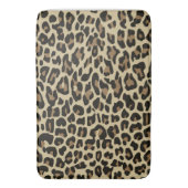 ヒョウアニマルプリントバスマット バスマット (正面縦)