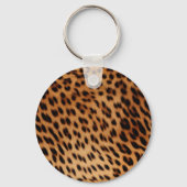 ヒョウアニマルプリントモノグラム キーホルダー (裏面)