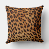 ヒョウアニマルプリントモノグラム クッション (裏面)
