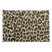 ヒョウアニマルプリント枕ケース 枕カバー (裏面-右)