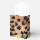 ヒョウアニマルプリント金ゴールドグリッターモノグラム フェイバーボックス (オープン)