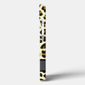 ヒョウアニマルプリント モノグラムの Case-Mate iPhoneケース (裏面 / 左)