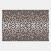 ヒョウアニマルプリント ラッピングペーパーシート (正面3)