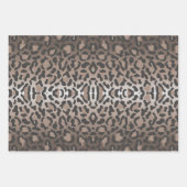 ヒョウアニマルプリント ラッピングペーパーシート (正面2)