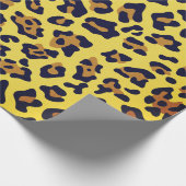 ヒョウアニマルプリント ラッピングペーパー (角)