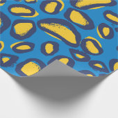 ヒョウアニマルプリント ラッピングペーパー (角)