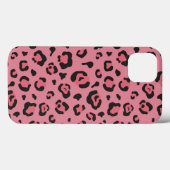 ヒョウイラストレーションピンク動物 Case-Mate iPhoneケース (裏面 (横))