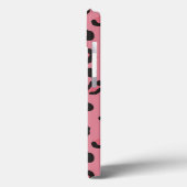 ヒョウイラストレーションピンク動物 Case-Mate iPhoneケース (裏面 / 左)