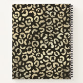 ヒョウエレガントプリント ノートブック (裏面)