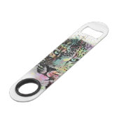 ヒョウカッコいい動物用水彩（ばちゃばちゃ）跳ねる絵を描 スピード栓抜き (裏面アングル)