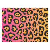 ヒョウカラフルプリント テーブルクロス (正面(横))