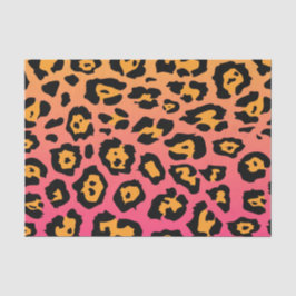 ヒョウカラフルプリント 薄葉紙