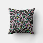 ヒョウカラフル型 クッション (裏面)