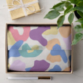 ヒョウカラフル型 薄葉紙 (ギフト)