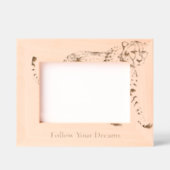 ヒョウクール レーザー彫刻フレーム (正面)