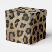 ヒョウスタイリッシュチーターの毛皮のアニマルプリント フェイバーボックス (裏面サイド)