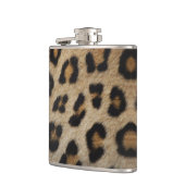 ヒョウスタイリッシュチーターの毛皮のアニマルプリント フラスク (左)