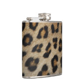 ヒョウスタイリッシュチーターの毛皮のアニマルプリント フラスク (右)
