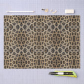 ヒョウスタイリッシュチーターの毛皮のアニマルプリント 薄葉紙 (クラフト)