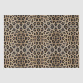 ヒョウスタイリッシュチーターの毛皮のアニマルプリント 薄葉紙