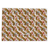 ヒョウスタイリッシュプリント大型抱き枕 ラージペーパーバッグ (裏面)