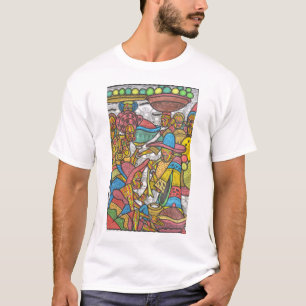 ヒョウタンの市場 Tシャツ