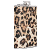 ヒョウデザインパターン:ワイルドエレガンス。 フラスク (右)