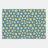 ヒョウトレンディー色2025 ラッピングペーパーシート (正面3)