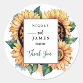 ヒョウハートフローラ ラウンドシール (正面)