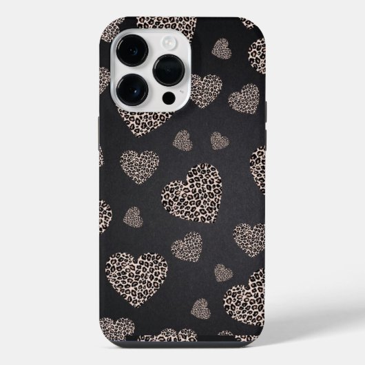 ヒョウハート iPhoneケース (裏面)