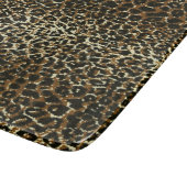 ヒョウパターンプリントのまな板 カッティングボード (角)