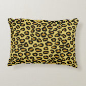 ヒョウパターン アクセントクッション (裏面)