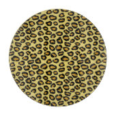 ヒョウパターン カッティングボード (正面)