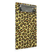 ヒョウパターン ミニクリップボード (アングル)