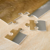 ヒョウパーソナライズされたゲコトカゲ ジグソーパズル (側面)