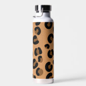 ヒョウパーソナライズされたプリント流体アート ウォーターボトル (右面)