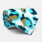 ヒョウファンキー型動物園芸術動物 ネクタイ (ロール)