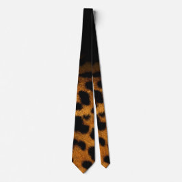 *~*ヒョウフェイクコージールックファー ネクタイ