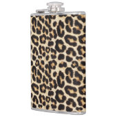 ヒョウフェイクファー | フェイクファーリアリスティック フラスク (左)