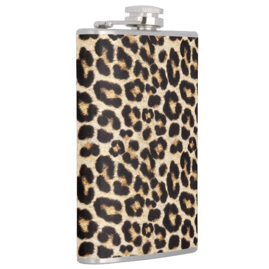 ヒョウフェイクファー | フェイクファーリアリスティック フラスク (右)